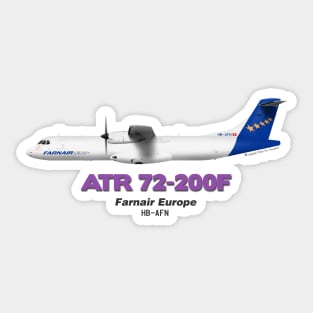 Avions de Transport Régional 72-200 - Farnair Europe Sticker